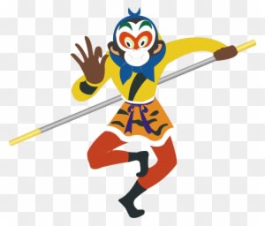 Sun Wukong Clipart - Sun Wu Kong Animation - Free Transparent PNG Clipart Images Download. - Transparent PNG Free Download