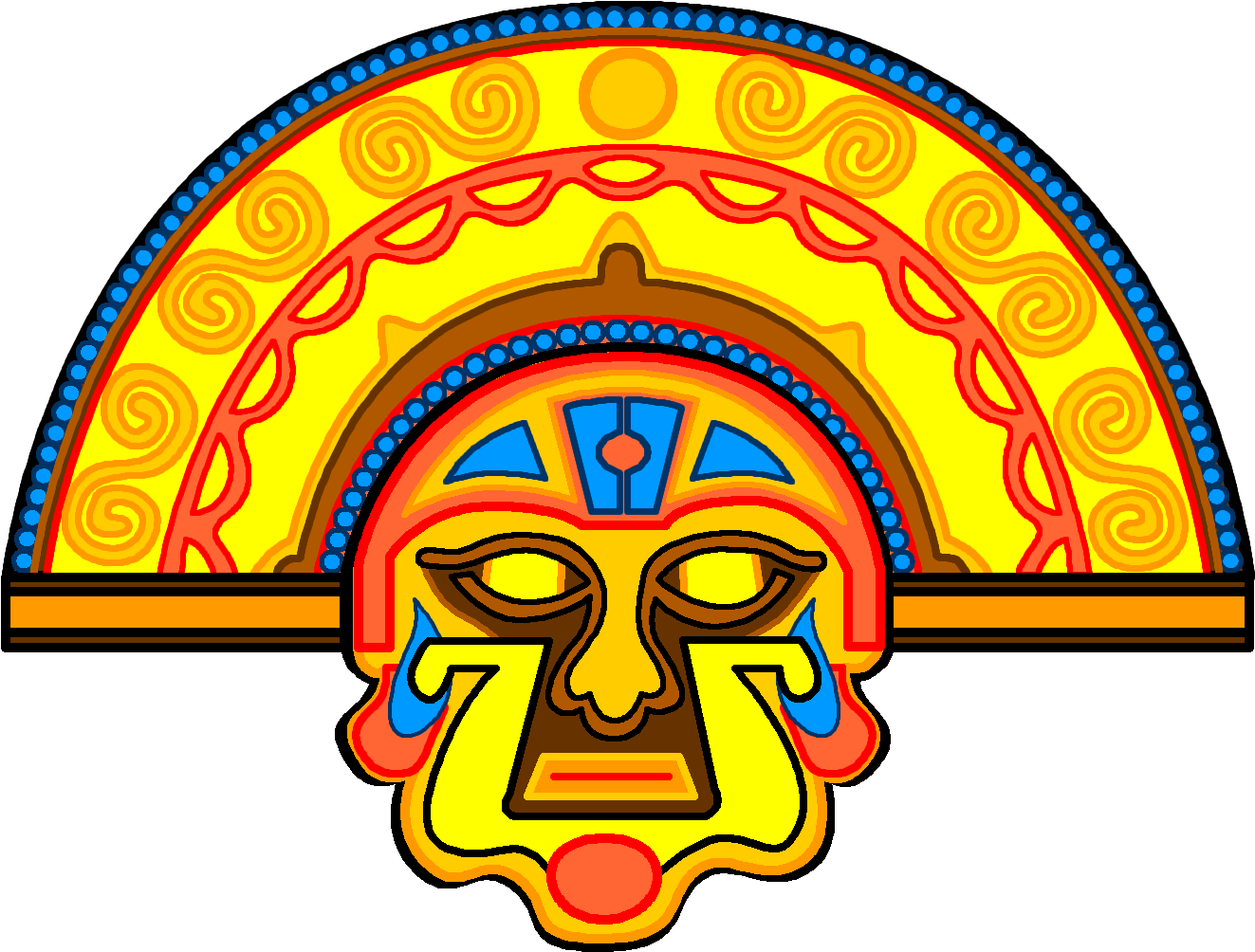 Civilizations In The Americas - Inti The Sun God Png - Free Transparent PNG Clipart Images Download. - Transparent PNG Free Download