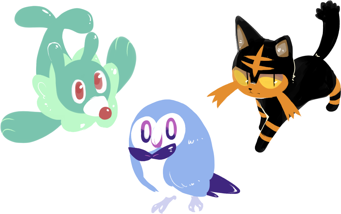 All Shiny Pokemon Sun And Moon Images - Sun And Moon Shiny Starter - Free Transparent PNG Clipart Images Download. - Transparent PNG Free Download