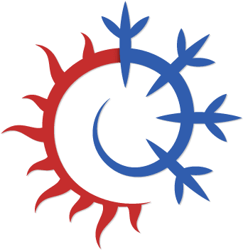 Affordable Air Care Hvac - Sun And Snowflake - Free Transparent PNG Clipart Images Download. - Transparent PNG Free Download