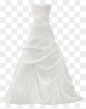 Gown Wedding Dress Png Clip Art - Wedding Gown Png - Free Transparent PNG Clipart Images Download. - Transparent PNG Free Download