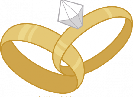 Love Birds Wedding Bands Clip Art , Wedding Ring - Wedding Rings Clipart Transparent - Free Transparent PNG Clipart Images Download. - Transparent PNG Free Download