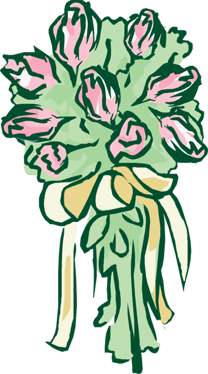 Wedding - Flowers - Clip - Art - Wedding Flower Cartoon Png - Free Transparent PNG Clipart Images Download. - Transparent PNG Free Download