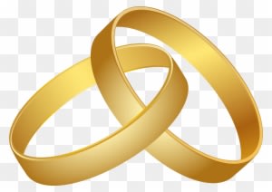 Wedding Rings Gold Png Clip Art - Wedding Ring Clipart Png - Free Transparent PNG Clipart Images Download. - Transparent PNG Free Download