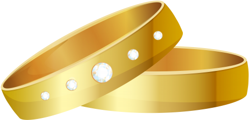 Wedding Rings Gold Png Clip Art - Wedding Ring - Free Transparent PNG Clipart Images Download. - Transparent PNG Free Download