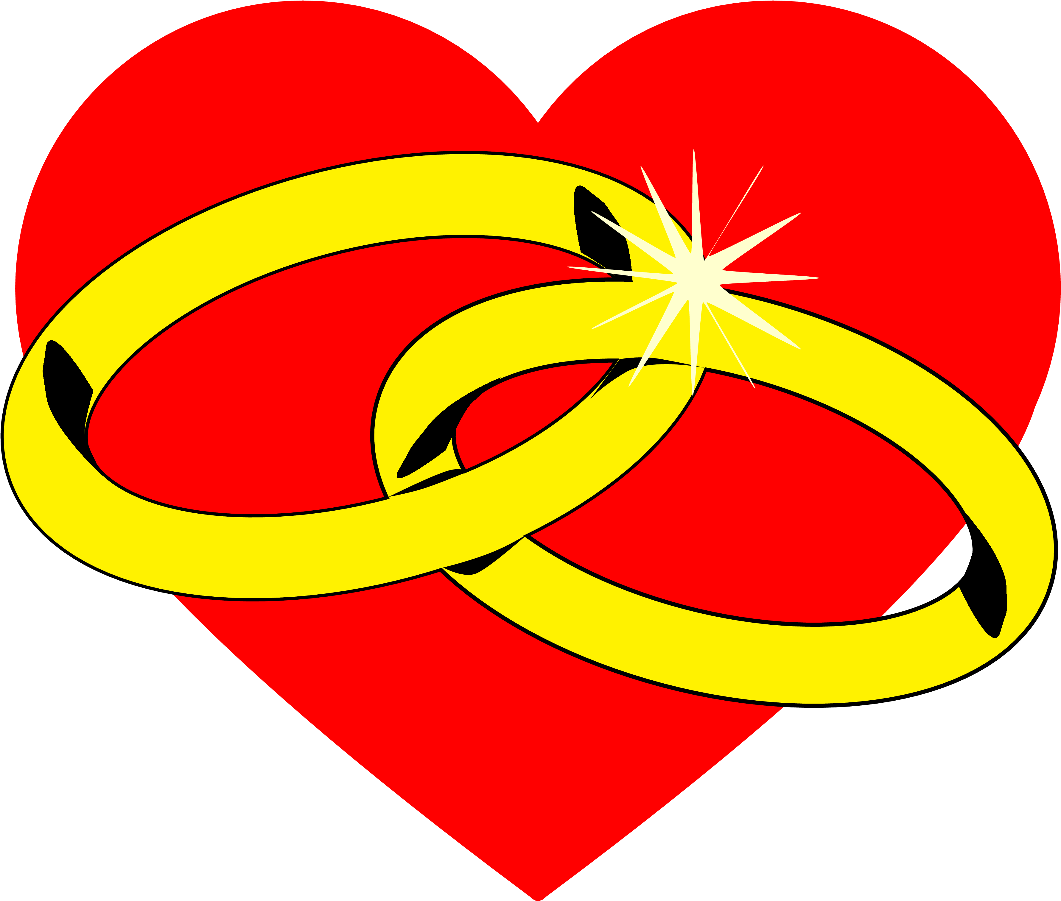 Wedding Rings Clip Art Free Clipart Panda - Wedding Rings Heart Clipart - Free Transparent PNG Clipart Images Download. - Transparent PNG Free Download