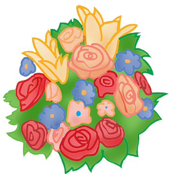 Wedding Cake Clipart, Bridal Bouquet Drawing - Wedding Flower Drawing Png - Free Transparent PNG Clipart Images Download. - Transparent PNG Free Download
