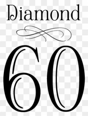 Anniversary Gifts By Year - Diamond Wedding Anniversary Clipart - Free Transparent PNG Clipart Images Download. - Transparent PNG Free Download