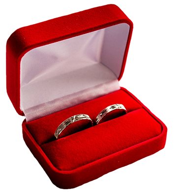 Wedding Rings In A Red Box, Pink Wedding Clipart - Wedding Ring Box Transparent - Free Transparent PNG Clipart Images Download. - Transparent PNG Free Download