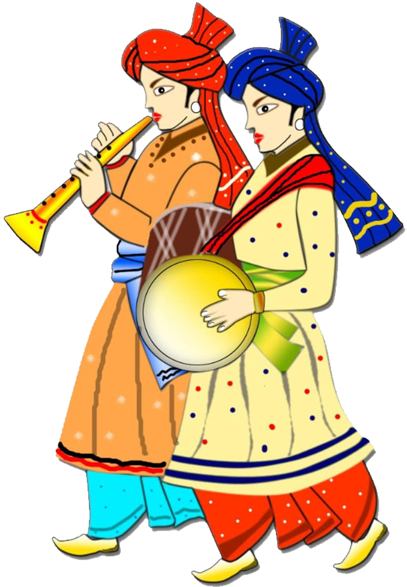 Clipart Indian Colour - Wedding Clipart Png - Free Transparent PNG Clipart Images Download. - Transparent PNG Free Download