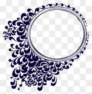 Round Decorative Border Vector - Wedding Vector Design Png - Free Transparent PNG Clipart Images Download. - Transparent PNG Free Download