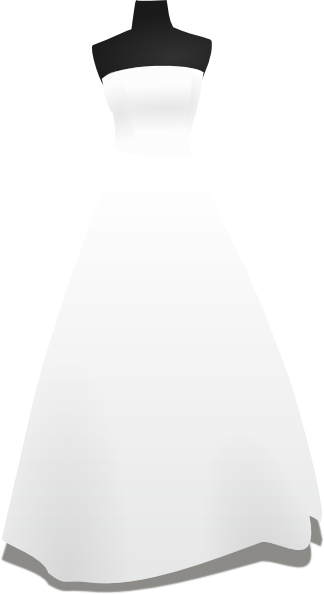 Wedding Dress Vector Png - Free Transparent PNG Clipart Images Download. - Transparent PNG Free Download