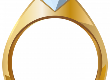 Gold Engagement Ring Png Transparent Clip Art Image, - Wedding Ring Png Clipart - Free Transparent PNG Clipart Images Download. - Transparent PNG Free Download