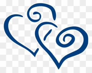 Blue Hearts Png Clip Art - Wedding Anniversary Clip Art - Free Transparent PNG Clipart Images Download. - Transparent PNG Free Download
