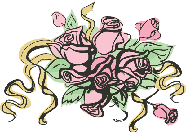 Grab This Free Birds With Ribbon And Rings Wedding - Wedding - Free Transparent PNG Clipart Images Download. - Transparent PNG Free Download