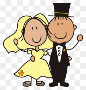 Familia Word Cartoon - Wedding Cartoon - Free Transparent PNG Clipart Images Download. - Transparent PNG Free Download