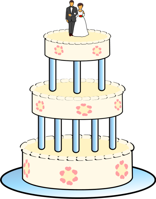Wedding Cake Clip Art Png - Free Transparent PNG Clipart Images Download. - Transparent PNG Free Download
