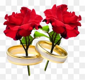 Red Wedding Border Png Wedding Clipart - Wedding Ring Flower Png - Free Transparent PNG Clipart Images Download. - Transparent PNG Free Download