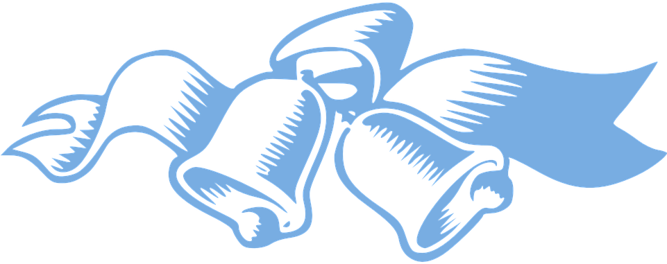 Christian Funeral Cliparts 14, - Blue Wedding Bells Png - Free Transparent PNG Clipart Images Download. - Transparent PNG Free Download