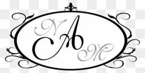I Like The Second One Better Because The Initials Are - Wedding - Free Transparent PNG Clipart Images Download. - Transparent PNG Free Download