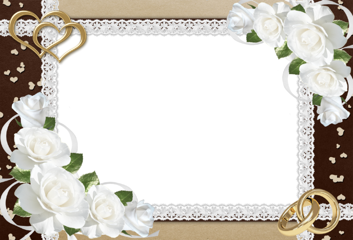 Wedding Invitation Border Designs Png - Wedding Photo Frame Png - Free Transparent PNG Clipart Images Download. - Transparent PNG Free Download