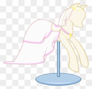Pink Bride Out Of Stock By Vanillachama - Mlp Wedding Dress Base - Free Transparent PNG Clipart Images Download. - Transparent PNG Free Download