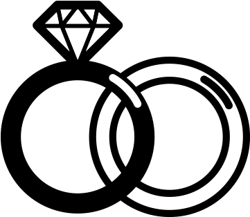 You Can Consider Baptism As A Symbol, Like A Wedding - Wedding Rings Symbol - Free Transparent PNG Clipart Images Download. - Transparent PNG Free Download