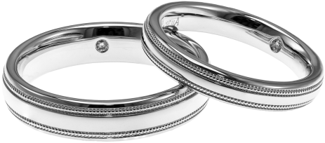 Wedding Rings Png Transparent Image Pngpix - Silver Wedding Bands Png - Free Transparent PNG Clipart Images Download. - Transparent PNG Free Download