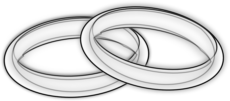 Ring Clipart Wedding Ring - Wedding Rings Clip Art - Free Transparent PNG Clipart Images Download. - Transparent PNG Free Download