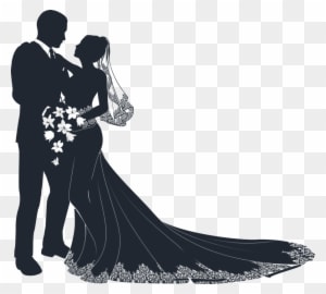Wedding Dress Clipart Wedding Ceremony - Wedding Couple Vector Png - Free Transparent PNG Clipart Images Download. - Transparent PNG Free Download