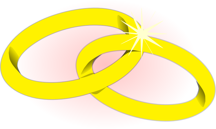 Wedding Rings Clip Art At Clker - Wedding Rings Clip Art - Free Transparent PNG Clipart Images Download. - Transparent PNG Free Download