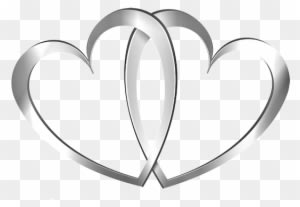 Real Heart Silver Ring Wedding Heart Clipart The Cliparts - Silver Wedding Hearts - Free Transparent PNG Clipart Images Download. - Transparent PNG Free Download