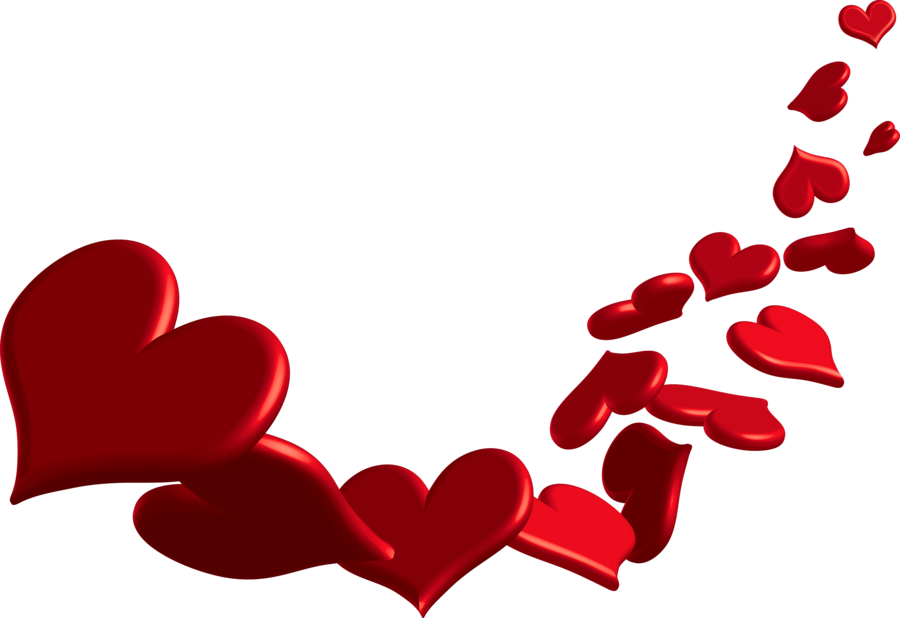 Hearts 02 By Black B O X - Wedding Heart Border Png - Free Transparent PNG Clipart Images Download. - Transparent PNG Free Download