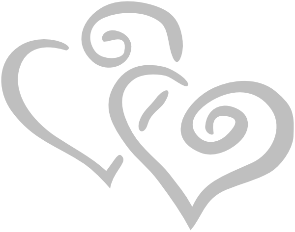 Wedding Heart Clip Art Wedding - Wedding Anniversary Clip Art - Free Transparent PNG Clipart Images Download. - Transparent PNG Free Download