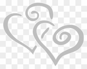 Wedding Heart Clip Art Wedding - Wedding Anniversary Clip Art - Free Transparent PNG Clipart Images Download. - Transparent PNG Free Download