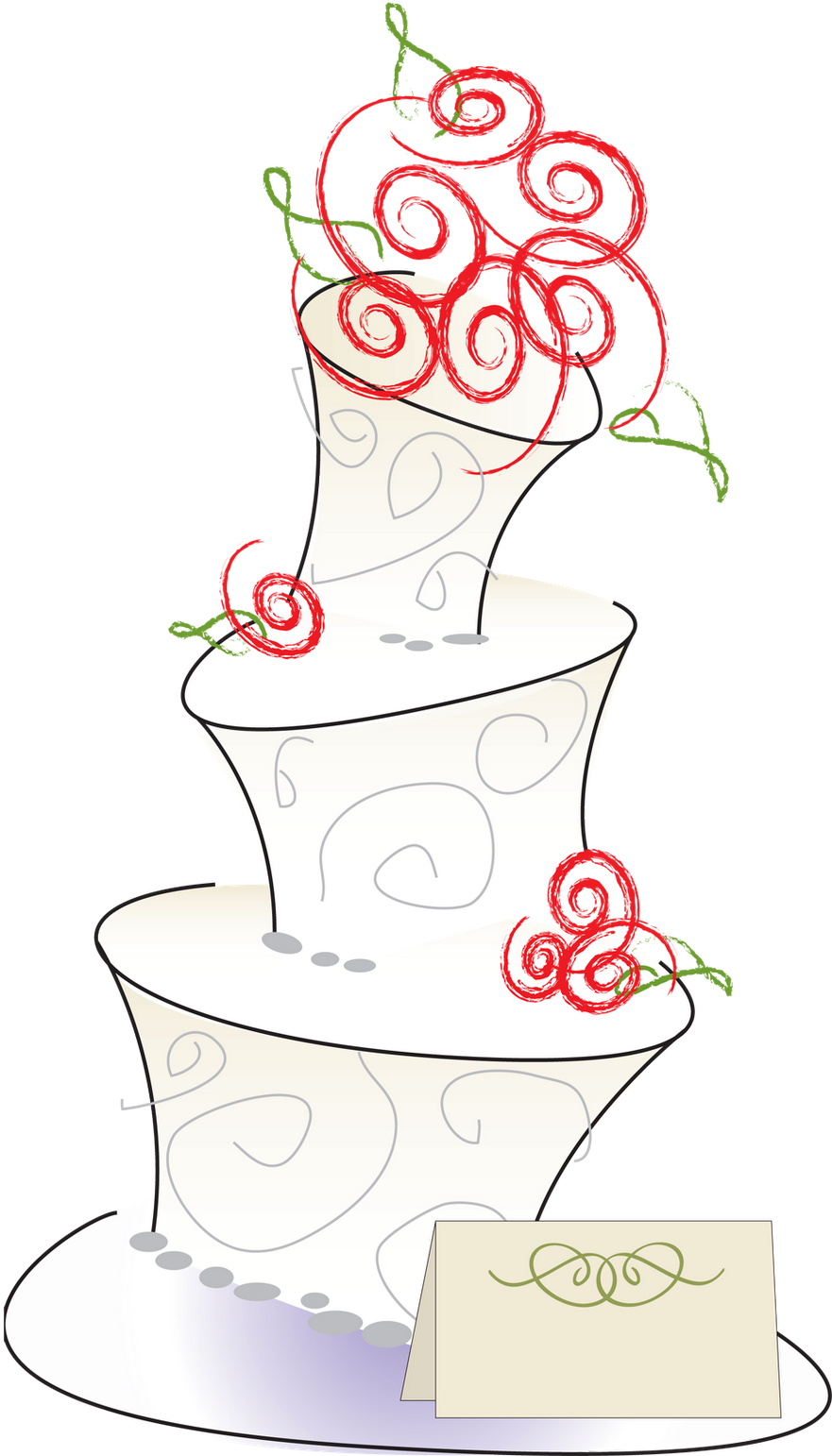 Wedding Cake Time Clipart - Wedding Cake - Free Transparent PNG Clipart Images Download. - Transparent PNG Free Download