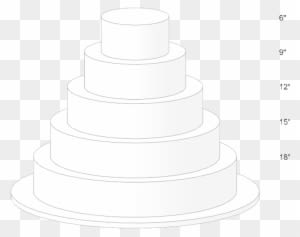 Tier Sizes For Camo Wedding Cake - Wedding Cake - Free Transparent PNG Clipart Images Download. - Transparent PNG Free Download