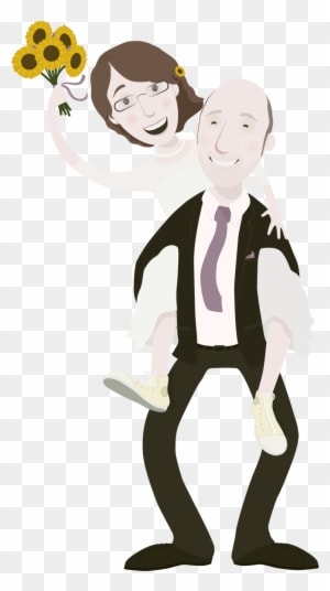 Wedding Invitation, Illustration And Rsvp For A Friend's - Wedding Invitation - Free Transparent PNG Clipart Images Download. - Transparent PNG Free Download