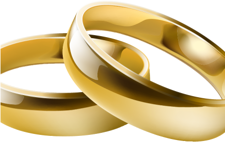 Love Birds Wedding Bands Clip Art , Wedding Ring - Wedding Ring Png Vector - Free Transparent PNG Clipart Images Download. - Transparent PNG Free Download