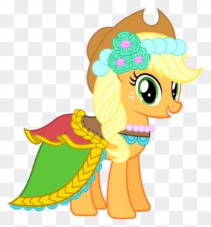My Little Pony Friendship Is Magic Applejack Dress - My Little Pony Applejack Wedding Dress - Free Transparent PNG Clipart Images Download. - Transparent PNG Free Download
