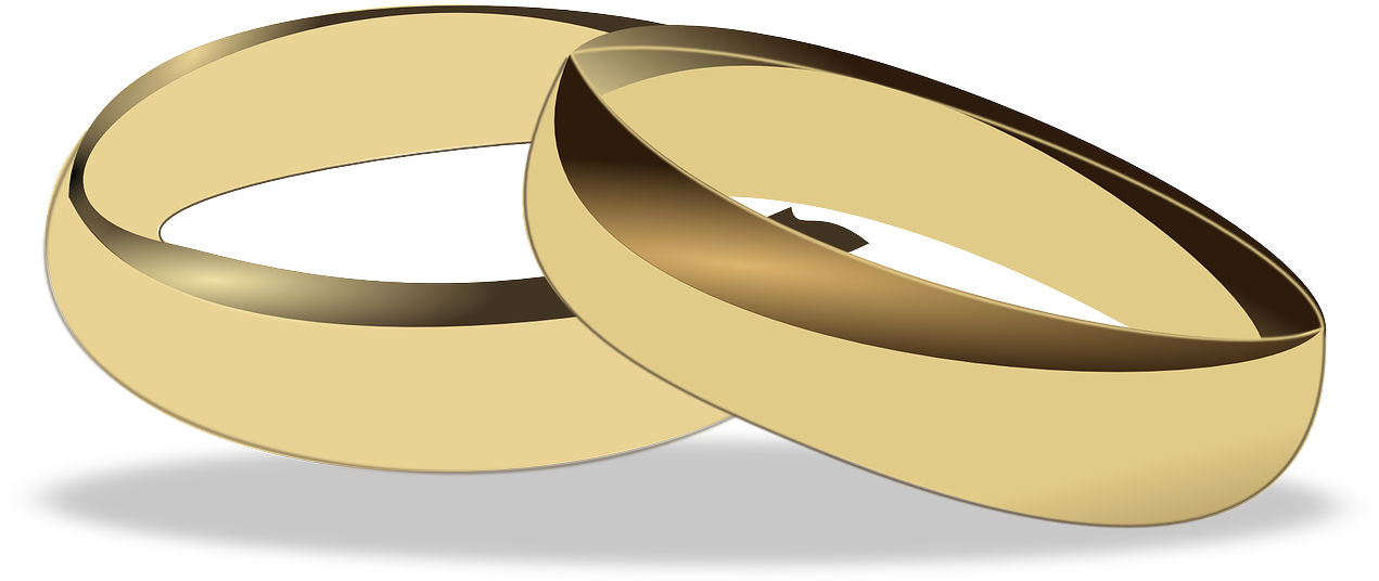 Wedding, Wedding Rings Wedding Marriage Alliance Lo - Wedding Rings Clip Art - Free Transparent PNG Clipart Images Download. - Transparent PNG Free Download