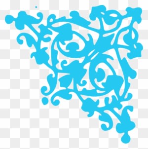 Aqua Blue Wedding Borders - Free Transparent PNG Clipart Images Download. - Transparent PNG Free Download