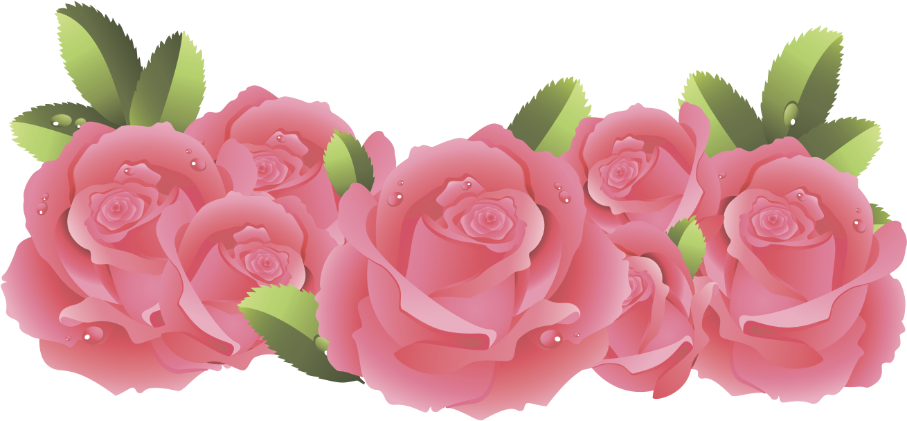 Png Клипарт "beautiful Flowers" - Pink Wedding Border Png - Free Transparent PNG Clipart Images Download. - Transparent PNG Free Download