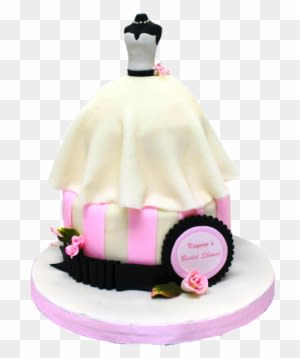 Bridal Dress Cake - Wedding Dress - Free Transparent PNG Clipart Images Download. - Transparent PNG Free Download