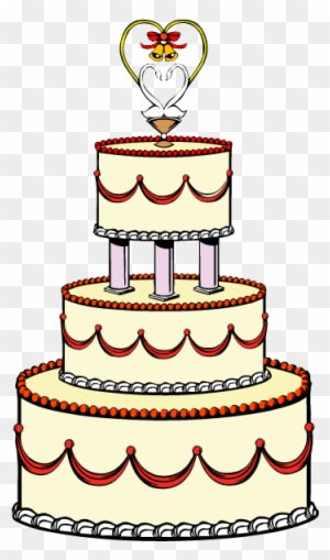 Blue Wedding Cake Clip Art - Wedding Cake Clipart - Free Transparent PNG Clipart Images Download. - Transparent PNG Free Download