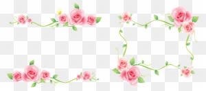 Floral, Cantos, Clipart, Png, Desenho, Transparente, - Frame Wedding - Free Transparent PNG Clipart Images Download. - Transparent PNG Free Download