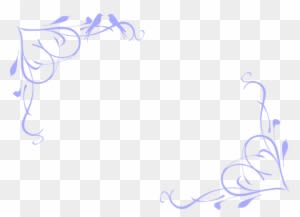Purple Wedding Border Clipart - Free Transparent PNG Clipart Images Download. - Transparent PNG Free Download