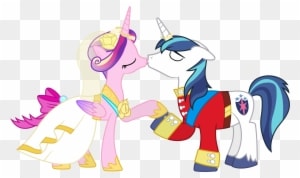 My Little Pony Cadence And Shining Armor Wedding - Mlp Princess Cadence Wedding - Free Transparent PNG Clipart Images Download. - Transparent PNG Free Download