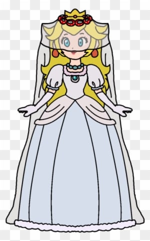 Peach - Wedding - Mario Comics Peach Wedding - Free Transparent PNG Clipart Images Download. - Transparent PNG Free Download