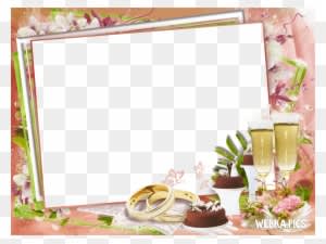 Png Picture Wedding Frame Image - Happy Wedding Anniversary Frame Png - Free Transparent PNG Clipart Images Download. - Transparent PNG Free Download